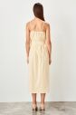 Trendyol Yellow Belt Dress galéria