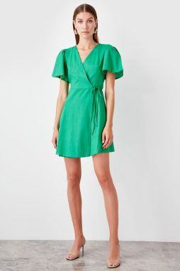 Trendyol Green Tie Detailed dress