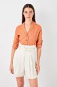 Trendyol Tile Bone button Detailed shirt galéria