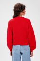 Trendyol Mustard V Collar Knits Detailed Knitwear Sweater galéria