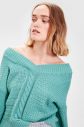 Trendyol Mustard V Collar Knits Detailed Knitwear Sweater galéria