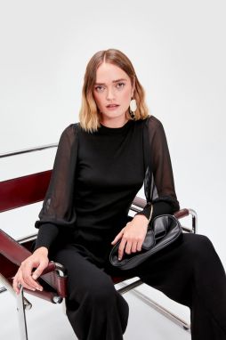 Dámsky sveter Trendyol Tulle Detailed