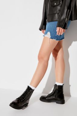 Trendyol Ankle Boots - Black - Block