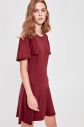Trendyol Burgundy Sleeves Detailed Knitted Dress galéria