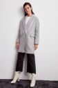 Trendyol Beige Oversize Woolly Cachet Coat galéria