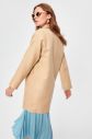 Trendyol Beige Oversize Woolly Cachet Coat galéria