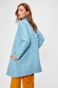 Trendyol Blue Cachet Coat galéria