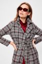 Trendyol Multi-Colored Arched Plaid Kase Kaban galéria