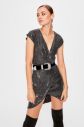 Trendyol Silver Anvelop Skirt Detailed Dress galéria
