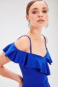 Trendyol Saks Flywheel Detailed Dress galéria