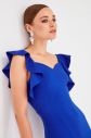 Trendyol Saks Flywheel Sleeve Detailed Dress galéria