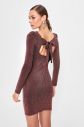 Trendyol Fuchsia Back Decolletage Dress galéria