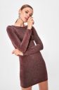 Trendyol Fuchsia Back Decolletage Dress galéria