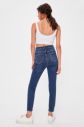 Trendyol Blue Ripped Detailed High Waist Slim Fit Jeans galéria