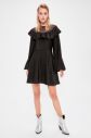 Trendyol Black Flywheel Glitter Knitted Dress galéria