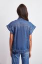 Trendyol Blue Oversize Denim Vest galéria
