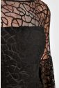 Trendyol Black Patterned Dress galéria