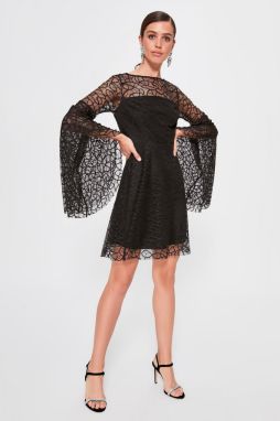 Trendyol Black Patterned Dress