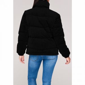 firetrap velvet puffer jacket