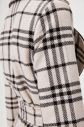 Trendyol Ekru Pattern Blocked Arched Cachet Coat galéria
