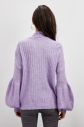 Trendyol Lila Knitting Detailed Balloon Sleeve Knitwear Sweater galéria
