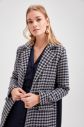 Trendyol Dark Blue Front Goose Foot Patterned Back Straight Dark Blue Cachet Kaban galéria