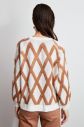 Trendyol Ekru Baklava Patterned Knitwear Sweater galéria