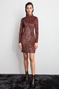 Trendyol Brown Zebra Patterned Knitted Dress galéria