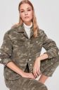 Trendyol Green Camouflage Denim Jacket galéria