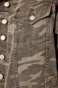Trendyol Green Camouflage Denim Jacket galéria