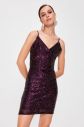 Trendyol Purple Sequined Cruise Rink Dress galéria