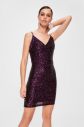 Trendyol Purple Sequined Cruise Rink Dress galéria
