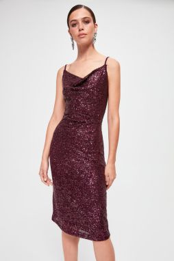 Trendyol Myrrh Degaje Sequin Dress