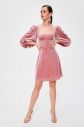 Trendyol Burgundy Collar Detailed Dress galéria