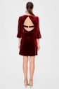 Trendyol Burgundy Collar Detailed Dress galéria