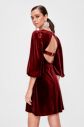 Trendyol Burgundy Collar Detailed Dress galéria