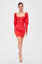 Trendyol Red Kiss Collar Dress galéria