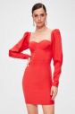 Trendyol Red Kiss Collar Dress galéria