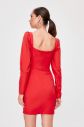 Trendyol Red Kiss Collar Dress galéria