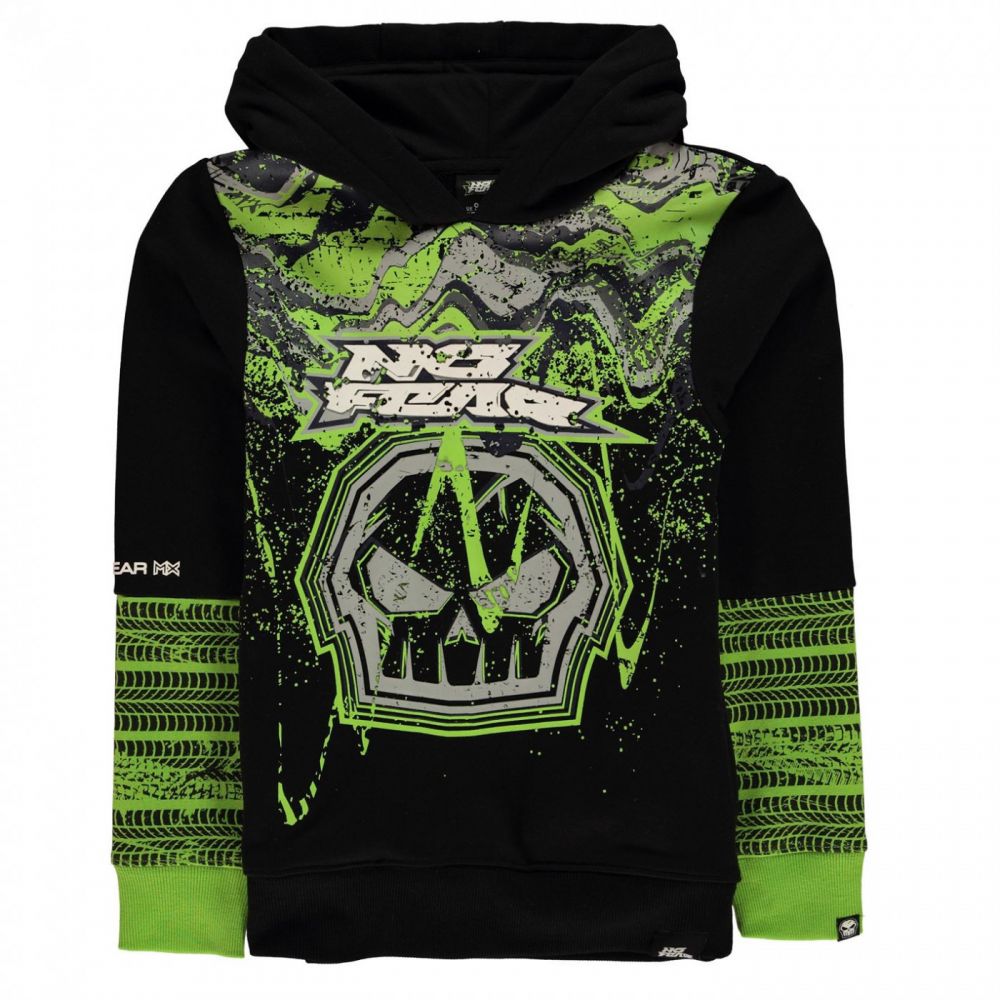 no fear hoodie skull