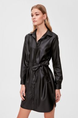 Dámske šaty Trendyol Faux Leather
