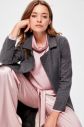 Trendyol Long Cashmere Coat with Grey Belt galéria