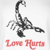 Swallows and Daggers Scorpion Love Hurts T Shirt galéria