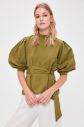 Trendyol Green Binding Detailed Blouse galéria