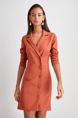 Trendyol Tdare Button Edifties Dress