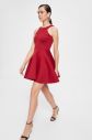 Trendyol Burgundy Weightlifting Collar Dress galéria