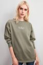 Trendyol Khaki Bicycle Collar Knitted Sweatshirt galéria