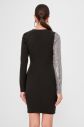 Trendyol Black Sequin BlockEd Dress galéria