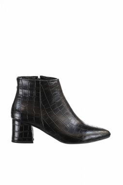 Trendyol Black Kroko Women's Boots