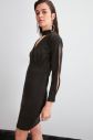 Trendyol Oil Choker Collar Dress galéria